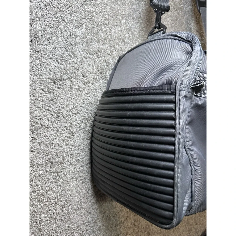 Vintage 80s 90s Nike X Sports Ball Equipment Duffel Bag Gray Basketball 18